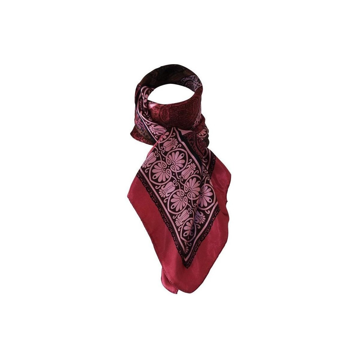 Accessoires textile Femme Echarpes / Etoles / Foulards Chapeau-Tendance Grand foulard polysatin CHLOE magicsuit Rose