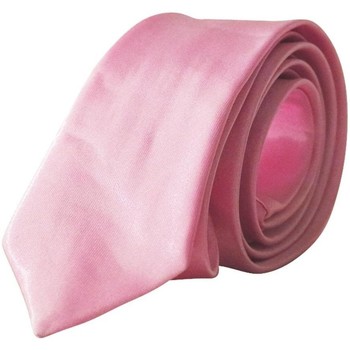 Vêtements Homme Cravates et accessoires Chapeau-Tendance Cravate unie slim Rose