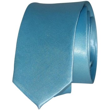 Vêtements Homme Cravates et accessoires Chapeau-Tendance Cravate unie slim Bleu ciel