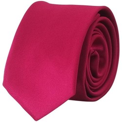 Vêtements Homme Cravates et accessoires Chapeau-Tendance Cravate unie GINGER Rose fushia