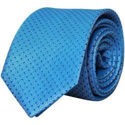 Vêtements Homme Cravates et accessoires Chapeau-Tendance Cravate à pois CONTIA Bleu ciel
