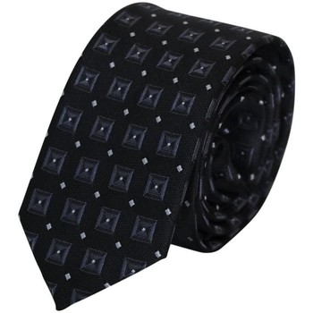 Vêtements Homme Cravates et accessoires Chapeau-Tendance Cravate vintage NEVADA Noir