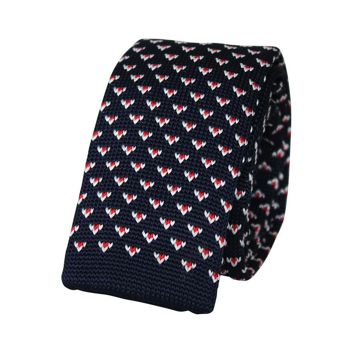 Vêtements Homme Cravates et accessoires Chapeau-Tendance Cravate tricot NINES Bleu