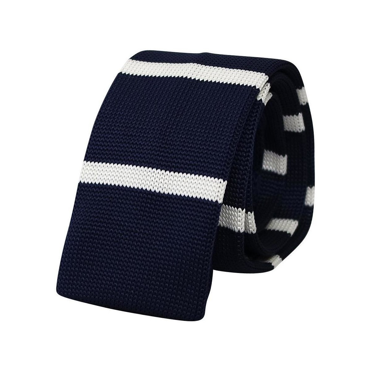 Vêtements Homme Cravates et accessoires Chapeau-Tendance Cravate tricot fantaisie Bleu