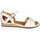 Chaussures Femme Sandales et Nu-pieds Karston Sandale kilgum Blanc