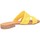 Chaussures Femme Mules L'estrosa Made In Italy 305 Chaussons Femme JAUNE Jaune