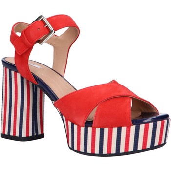 Geox D828WC 00021 D GALENE Rouge - Livraison Gratuite | Spartoo ! -  Chaussures Sandale Femme 77,99 €