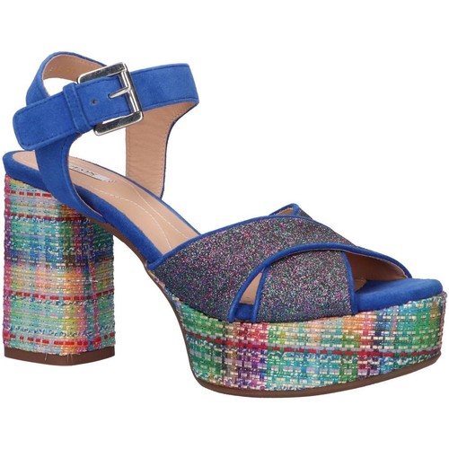 Geox D928WB 021EW D GALENE Bleu - Livraison Gratuite | Spartoo ! -  Chaussures Sandale Femme 83,99 €