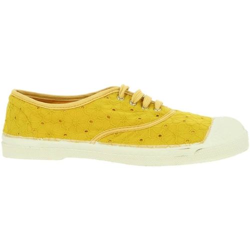 Chaussures Old Derbies Bensimon BRODERIE ANGLAISE Jaune