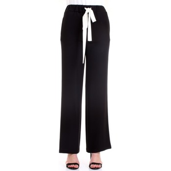 Lanacaprina PF2250 Pantalon femme Noir Noir - Vêtements Pantalons 5 poches  Femme 105,60 €