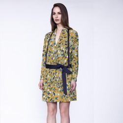 Vêtements Femme Robes courtes Revendre des produits JmksportShops CAPUCINE Moutarde