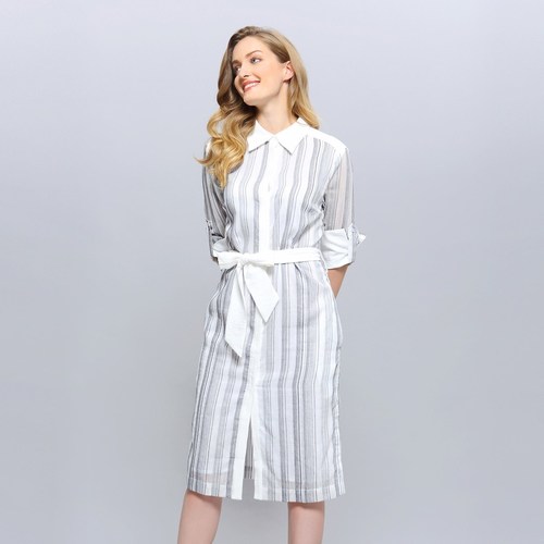 Femme Smart & Joy ACEROLA Blanc - Vêtements Robes courtes Femme 169 