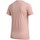 Vêtements Femme T-shirts manches courtes adidas Originals W E Lin Slim T Rose