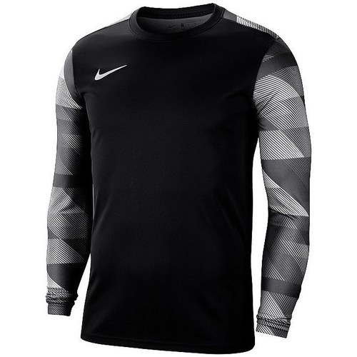 Vêtements Garçon T-shirts manches courtes Nike JR Dry Park IV Gris, Noir
