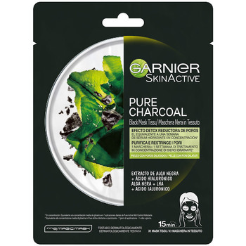 Garnier Pure Charcoal Black Mask Tissu Detox Effect 28 Gr 