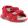 Chaussures Garçon Sandales et Nu-pieds Mod'8 Tribath Rouge