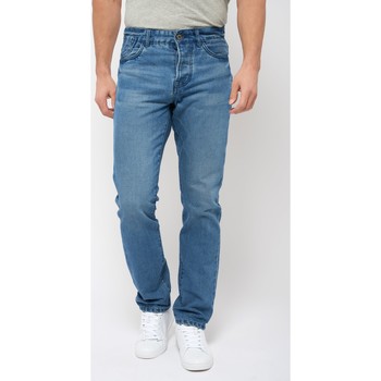 Jeans Main Road 650 Pantalon 5 poches denim, coupe droite, ton clair