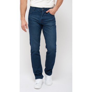 Jeans Main Road 650 Pantalon 5 poches denim, coupe droite, ton fonc?