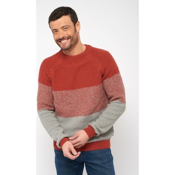 Main Road 650 Pull col rond - bicolore - 100% recycl? Rouge - Vêtements  Pulls Homme 59,00 €