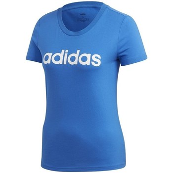 Vêtements Femme T-shirts manches courtes adidas Originals Essentials Slim Tee Bleu