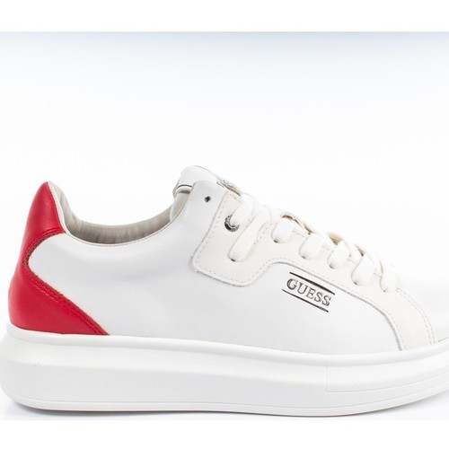 Chaussures Homme Baskets basses Guess los angeles Blanc