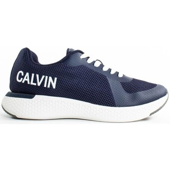 Chaussures Homme Baskets basses Calvin Klein Jeans amos mesh Bleu
