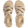 Chaussures Femme Sandales et Nu-pieds Gabor Sandales en cuir velours à talon décroché Beige