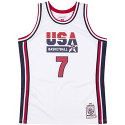 Vêtements T-shirts manches courtes Mitchell And Ness Maillot NBA Larry Bird Team US Multicolore