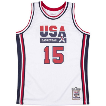 Vêtements Débardeurs / T-shirts sans manche Votre article a été ajouté aux préférés Maillot NBA Magic Johnson Team Multicolore