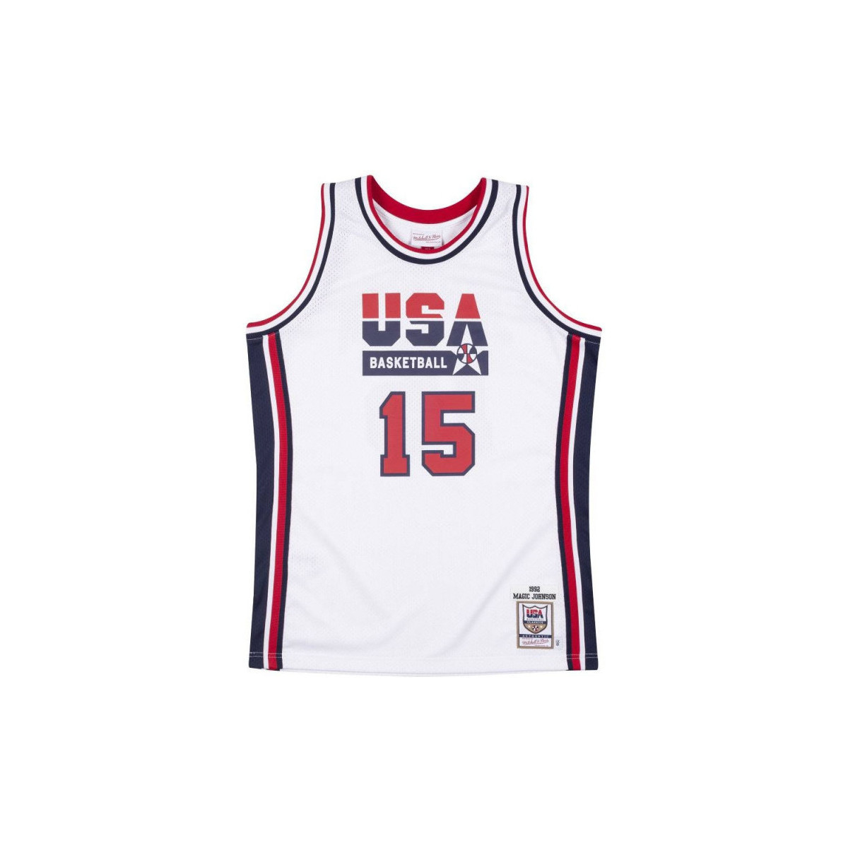 Vêtements T-shirts manches courtes Mitchell And Ness Maillot NBA Magic Johnson Team Multicolore