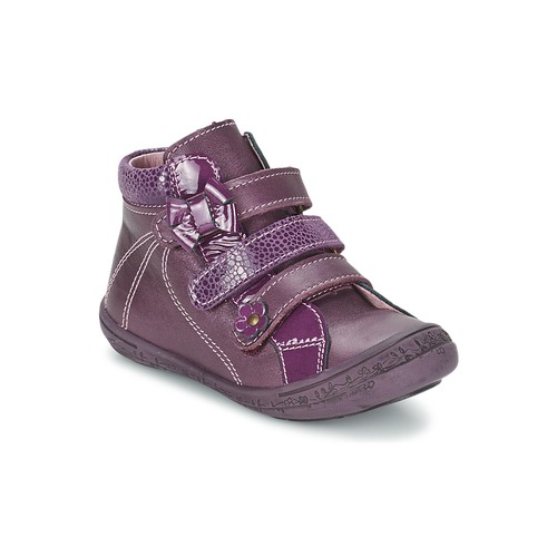 Chaussures Fille Boots Before Hiking Boots Before NELLI BLU CS722-58 Khaki FALIE Violet