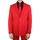 Vêtements Homme Costumes  Kebello Costume 2 boutons Rouge H Rouge
