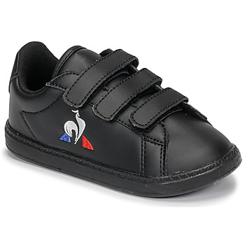 Chaussures Enfant Baskets basses Le Coq Sportif COURTSET INF Noir