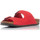 Chaussures Femme Sandales et Nu-pieds Interbios BASKETS  7206 Rouge