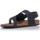 Chaussures Homme Sandales et Nu-pieds Interbios BASKETS  9512 Noir