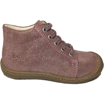 Chaussures Fille Baskets montantes Bopy jetrote rose