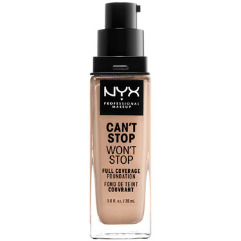 Beauté Nu Avec Moi Blur 02-juste Nyx Professional Make Up Can't Stop Won't Stop Full Coverage Foundation light 