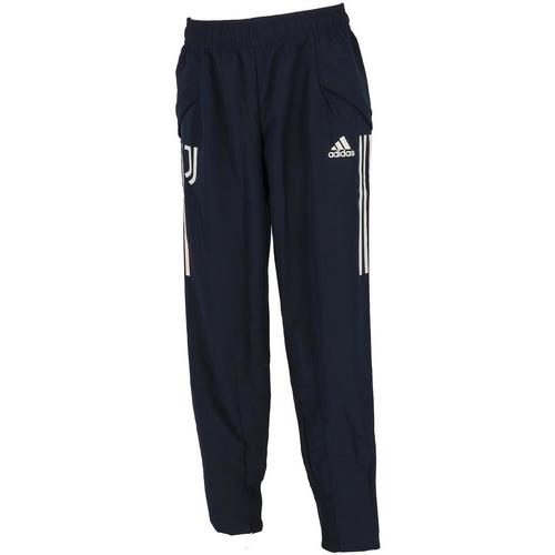 Vêtements Garçon Pantalons adidas Originals Juventus pant  jr 2020.21 Bleu