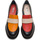 Chaussures Femme Escarpins Camper Mocassins à talon cuir Twins Multicolore