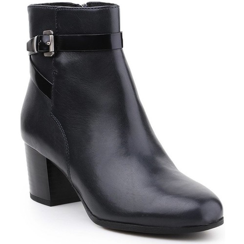 Chaussures Femme Boots Geox D Petalus D642ZC-043BC-C4002 Noir