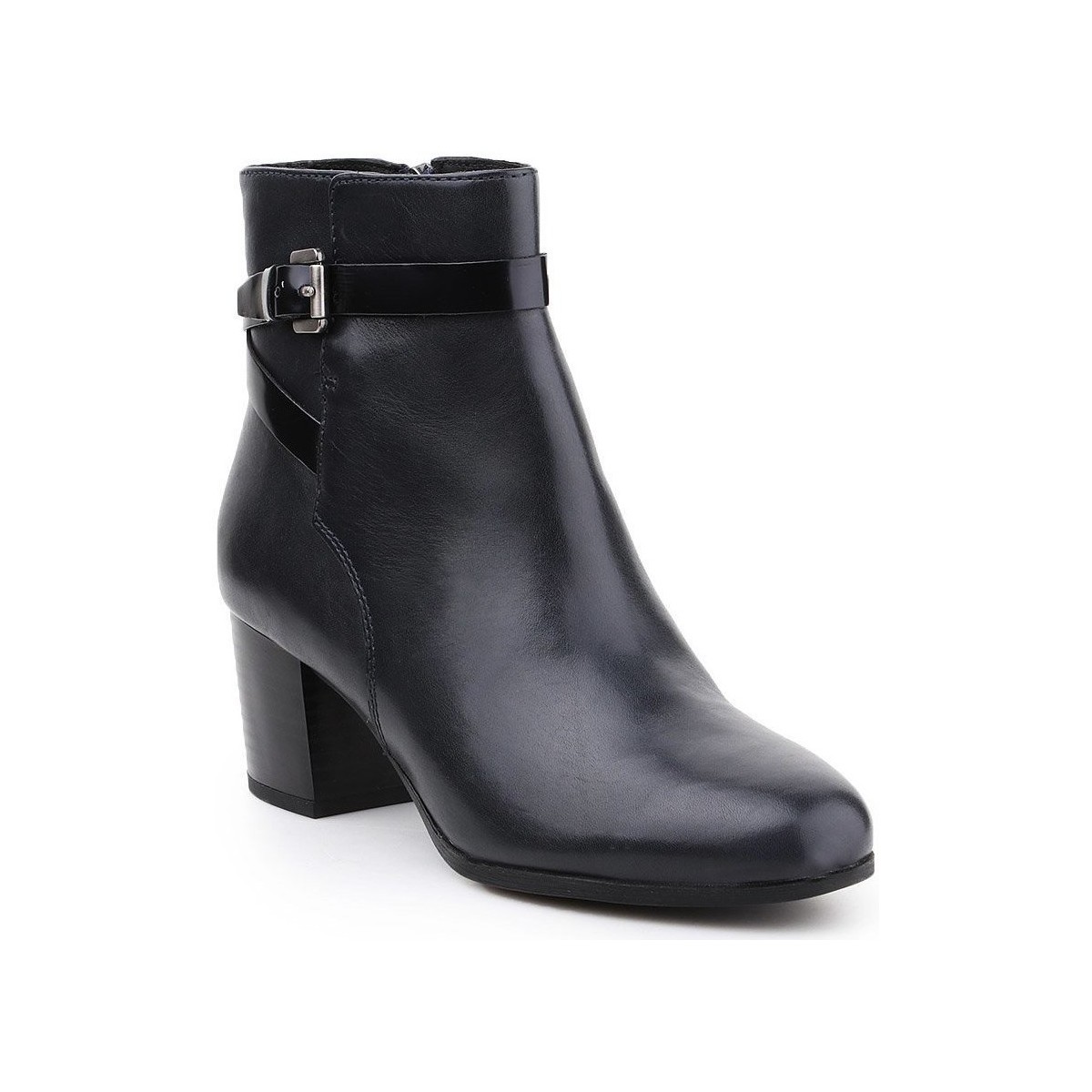 Chaussures Femme Boots Geox D Petalus D642ZC-043BC-C4002 Noir