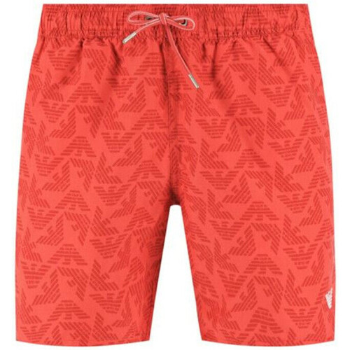 Vêtements Homme Shorts / Bermudas Emporio Armani embroidered-logo cap Short Rouge