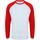 Vêtements Homme T-shirts manches longues Skinni Fit SF271 Blanc/rouge