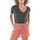 Vêtements Femme Shorts / Bermudas Le Temps des Cerises Short klio rouge Rouge