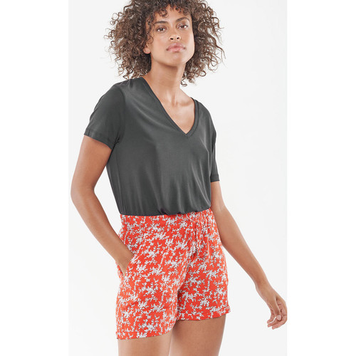 Vêtements Femme Shorts / Bermudas Le Temps des Cerises Short klio rouge Rouge