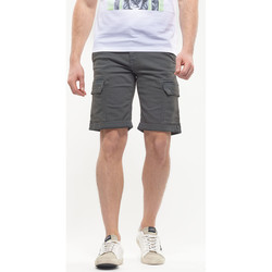 Vêtements Homme Shorts / Bermudas Le Temps des Cerises Bermuda jogg damon gris GUNMETAL