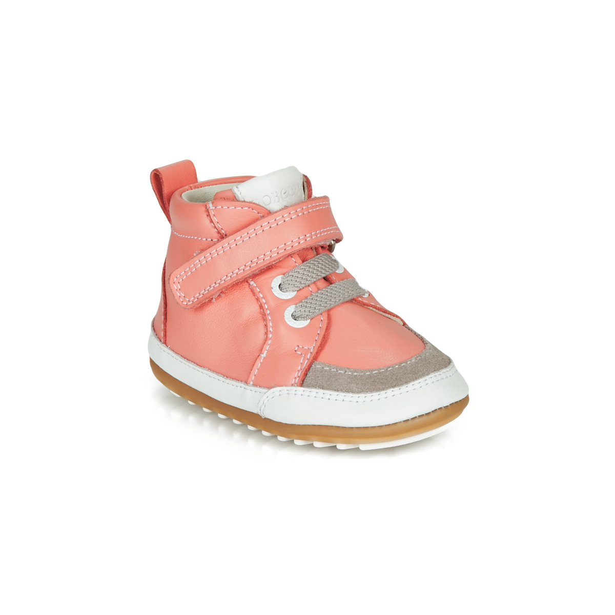 Chaussures Fille Boots Robeez MIGOLO Rose
