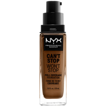 Beauté Femme Sacs à main Nyx Professional Make Up Can't Stop Won't Stop Full Coverage Foundation sienna 