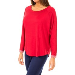 Vêtements Femme T-shirts manches longues Tommy Hilfiger 1487903370-642 Rouge