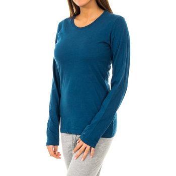 Vêtements Femme T-shirts manches longues Tommy Hilfiger 1487903735-445 Bleu